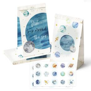Bolsa de lembrancinhas GROBO7 First Trip Around The Sun 26 unidades