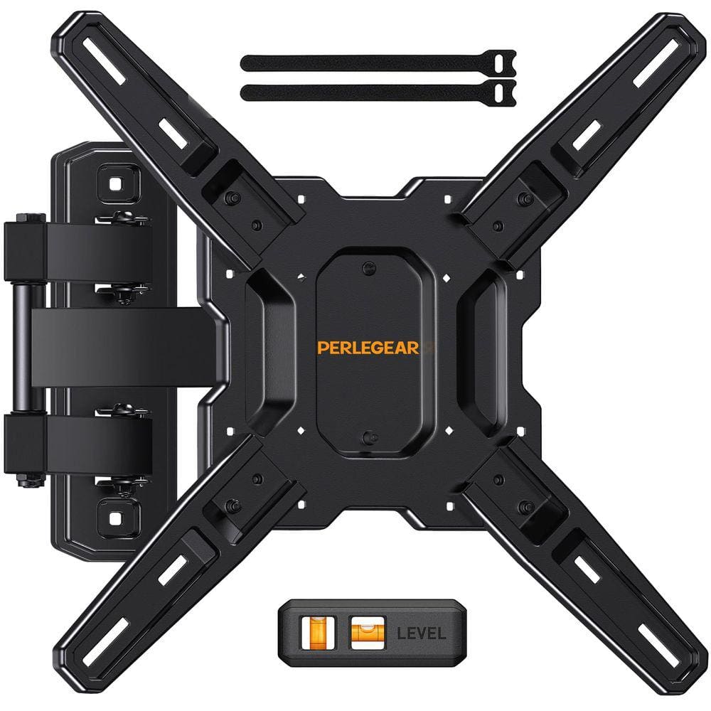 Suporte para TV Perlegear Full Motion, listadas pela UL, TVs de 26-60" de 37 kg