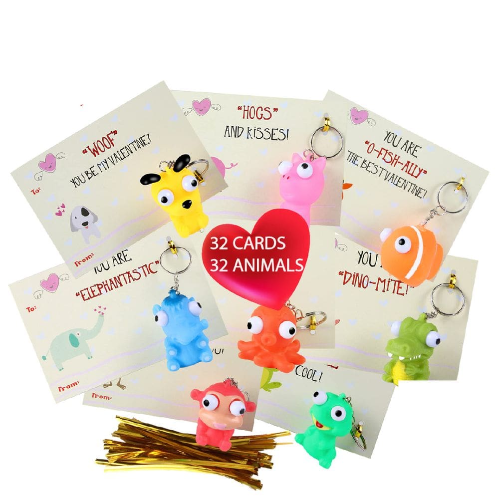 Cartão de Dia dos Namorados SAMRIKO Premium 32 unidades com chave apertável