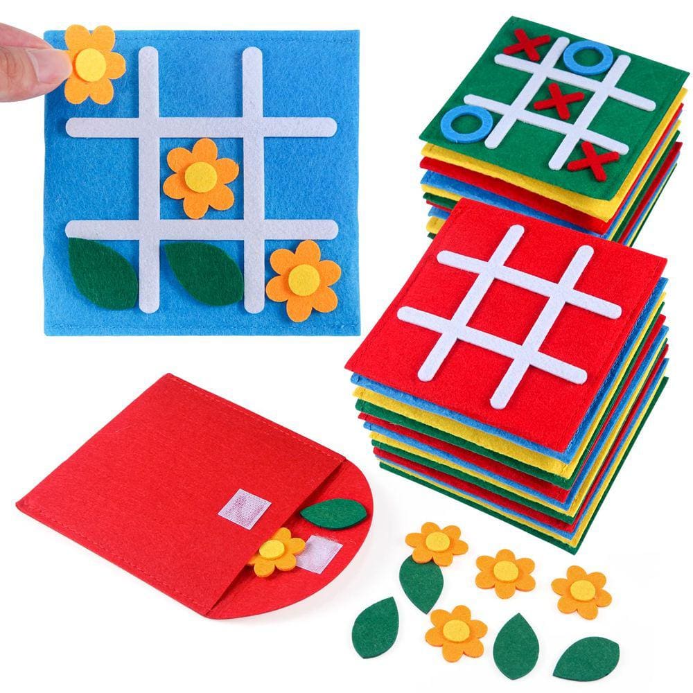 Pacote de 30 jogos de tabuleiro Tic Tac Toe SRENJU SINU