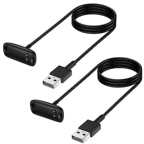 Cabo de carregador de substituição Mixblu para Fitbit Inspire 3 (2x1m)