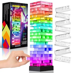 Jogo de tabuleiro Toyze Tumble Tower com 48 regras engraçadas e modo Flash