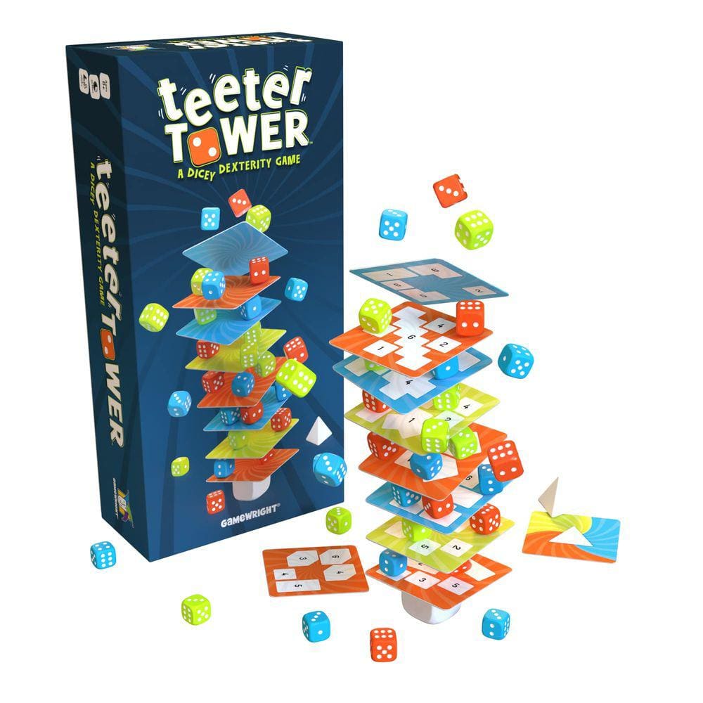 Jogo Wright Teeter Tower -Um jogo de destreza arriscado