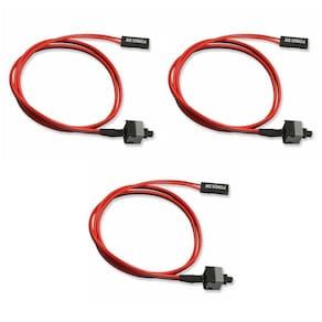 Kit 3X Botão Power Sw Reset On Off Interruptor Mineração Rig