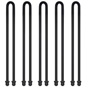 Alças de braçadeira de cabo NICO SEE WONDER Silicone de 18 polegadas (5 unidades)