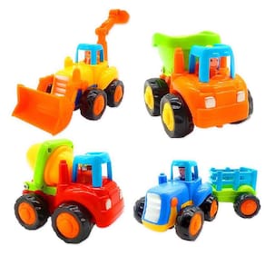 Toy Trucks Set Friction Powered para crianças de 1 a 4 anos