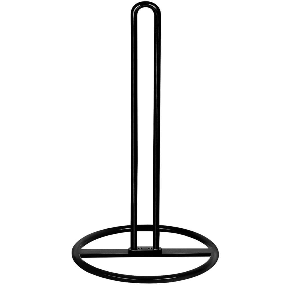 Suporte de toalha de papel Countertop OBODING Black Steel