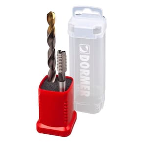 Kit Duo Pack Macho E500 Canal Reto M5 + Broca A002 Ponta Tin 4,2 MM - Dormer L000E500M5NO2XA002