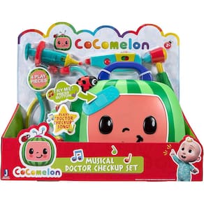 Estojo Doctor Checkup COCOMELON com acessórios para crianças