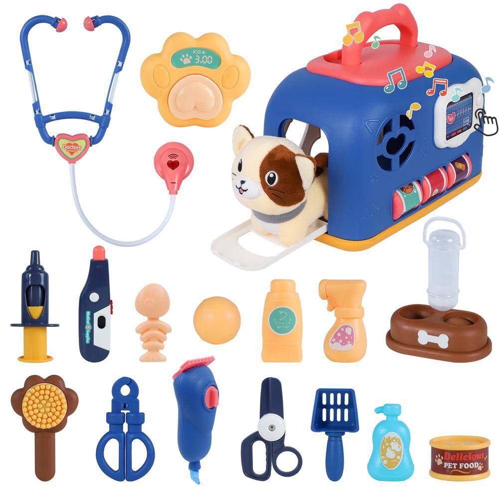 Conjunto de jogos Doctor and Pet Care Magic4U para crianças de 3 a 6 anos