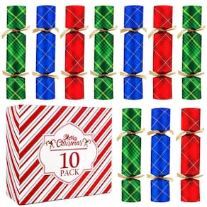 Pacote de 10 lembrancinhas de festa de Natal com prêmios Jorfin
