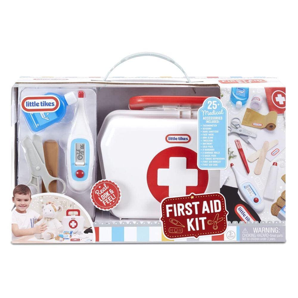 Kit de primeiros socorros Little Tikes Realistic Doctor Pretend Play Toy