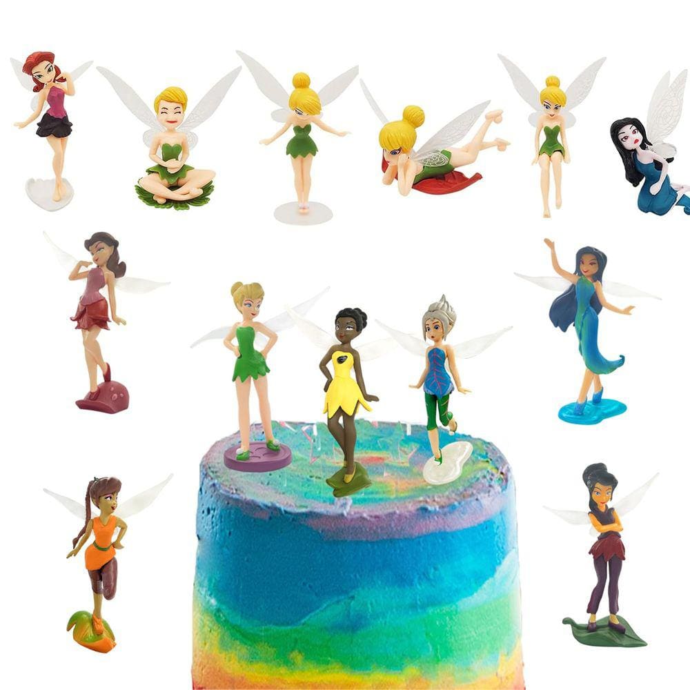 Conjunto de brinquedos de estatuetas de ação da coleção Miniature Flower Girl