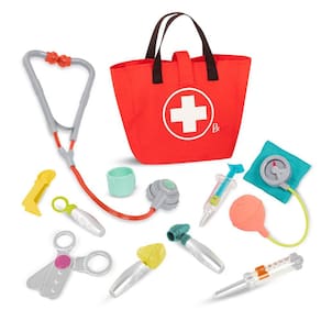 Kit Doctor Care B. mini brinquedos com ferramentas realistas de 18 meses ou mais