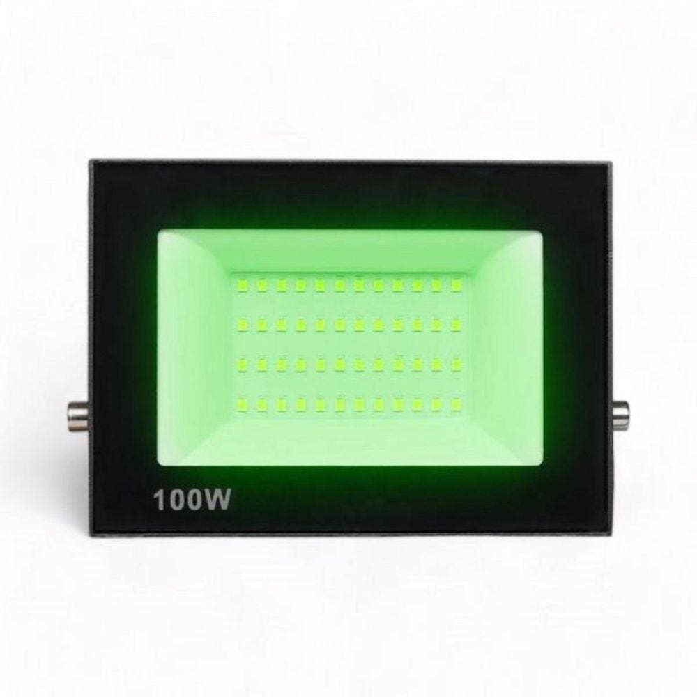 Refletor Led Smd 100W Verde