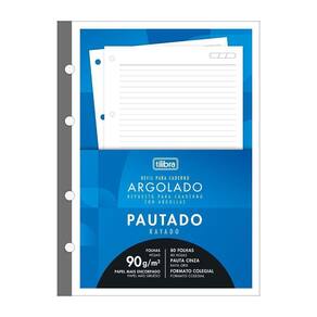 Refil Tiliflex Para Fichário 90G 80Fls Tilibra
