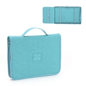 Estojo Escolar Crinkle Verde Água 96 Lápis Up4You Luxcel