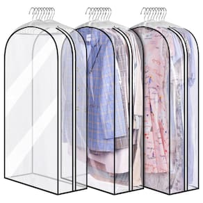Bolsa de roupas MISSLO All Clear 40x24x10cm, 3 pacotes para armário