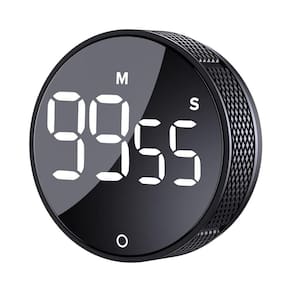 Temporizador de cozinha digital AVINIA Large LED Display Preto