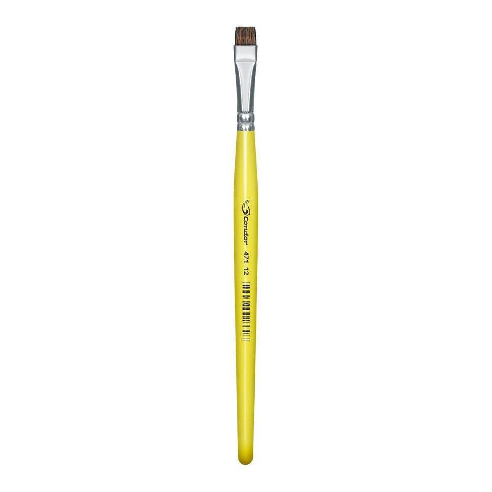Pincel Chato Natural Condor 471 Nº 12
