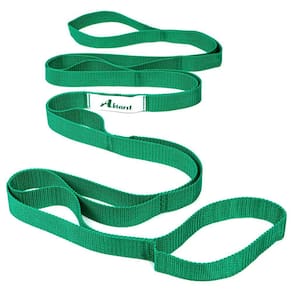 Alça de alongamento Abiarst Yoga Strap 10 laços para terapia