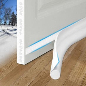 Door Draft Stopper MAXTID Under Door 36 cm branco por 90 cm
