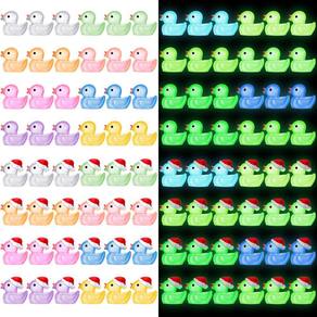 Mini Resin Ducks Jenaai Luminous Glow in The Dark 96 unidades