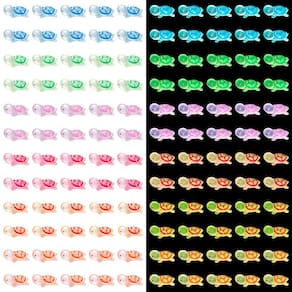 Estatuetas luminosas de pequenas tartarugas Mini Turtles Fuyamp x60