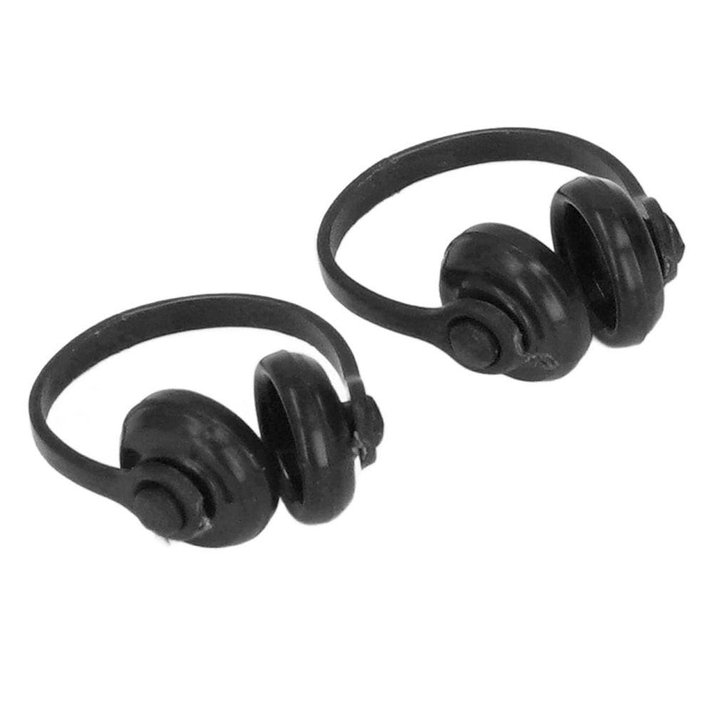 Fone de ouvido em miniatura modelo LBEC Dollhouse Headphones (preto)