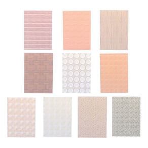 Papel de parede Dollhouse Papel de chão Piso de madeira CosCosX