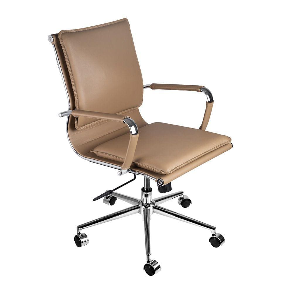 Cadeira de Escritório Bilbao Giratória - Caramelo