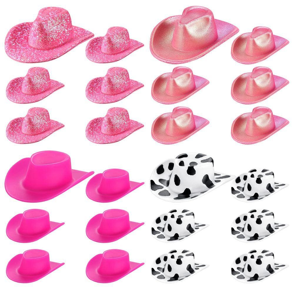 Boné Mini Neon Space Cowgirl Sotiff para festa de cowgirl x24