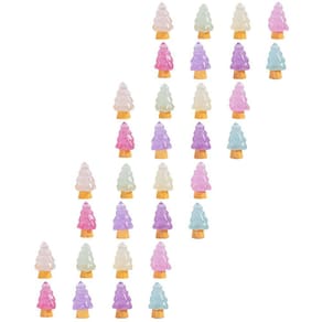 Estatuetas de Natal TOYANDONA Mini Glowing Tree x32
