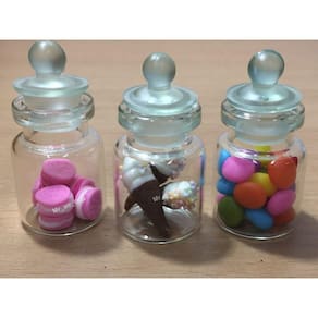 Conjunto de comida em miniatura Mr_air_Thai_Miniature Cookie Chocolate Cat