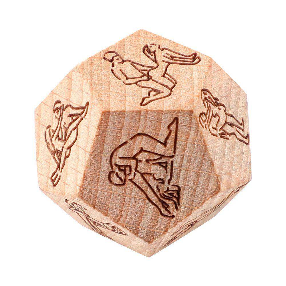 Date Night Dice Couples KOSIMI 12 lados para o Dia dos Namorados