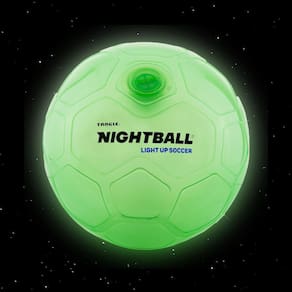 Soccer Ball Tangle Nightball Light Up Tamanho 5 Verde