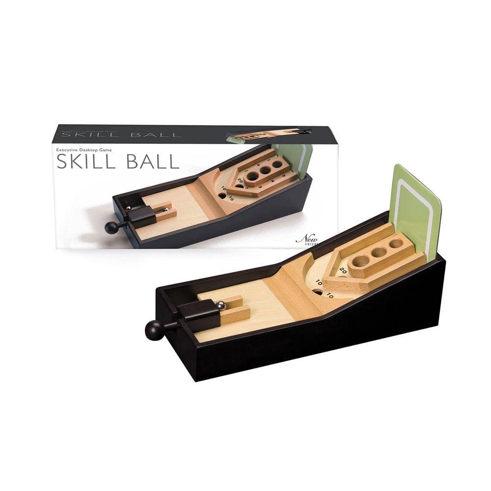 Entertainment Desktop Skill Ball, nova com lançador de bolas