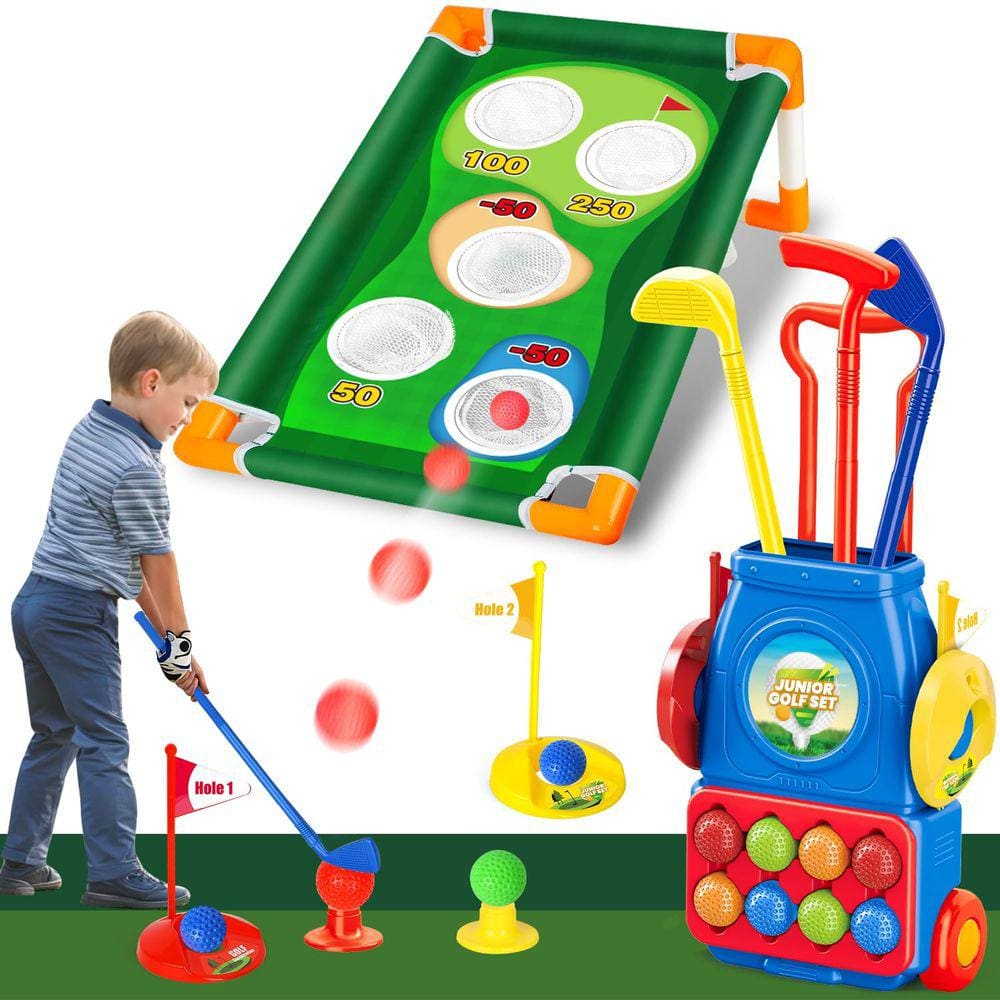 Conjunto de golfe TOY Life Kids 3-5 anos com plástico Target Game