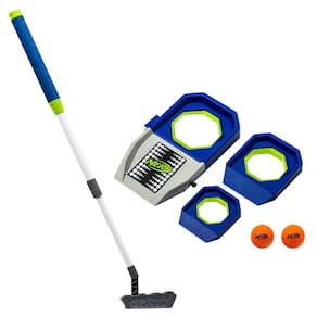 Conjunto de golfe Nerf Unissex Teen, 1 taco e 2 bolas com Tutter Ramp Cu