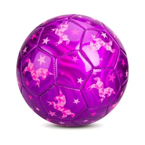 Bola de futebol EVERICH TOY tamanho 3 para crianças com bomba para meninos e G