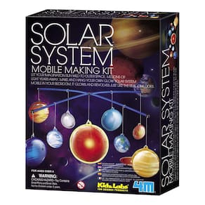 Kit de fabricação móvel de sistema solar 4M que brilha no escuro