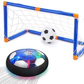 Bola de futebol Hover CUKU recarregável com 2 gols e luz LED