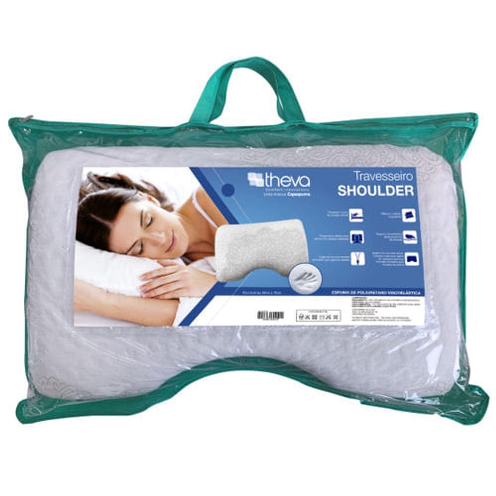 Travesseiro Theva Shoulder Encaixe Ombro - 70x50