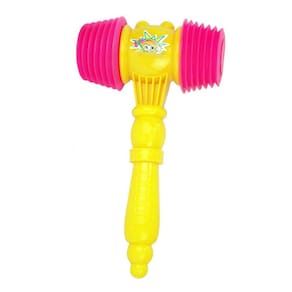 Brinquedo de martelo de plástico Squeaky Hammer para crianças e lembrancinhas