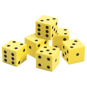 Conjunto de pintura Didax Easyshapes Dot Dice Set Liquid Tempera