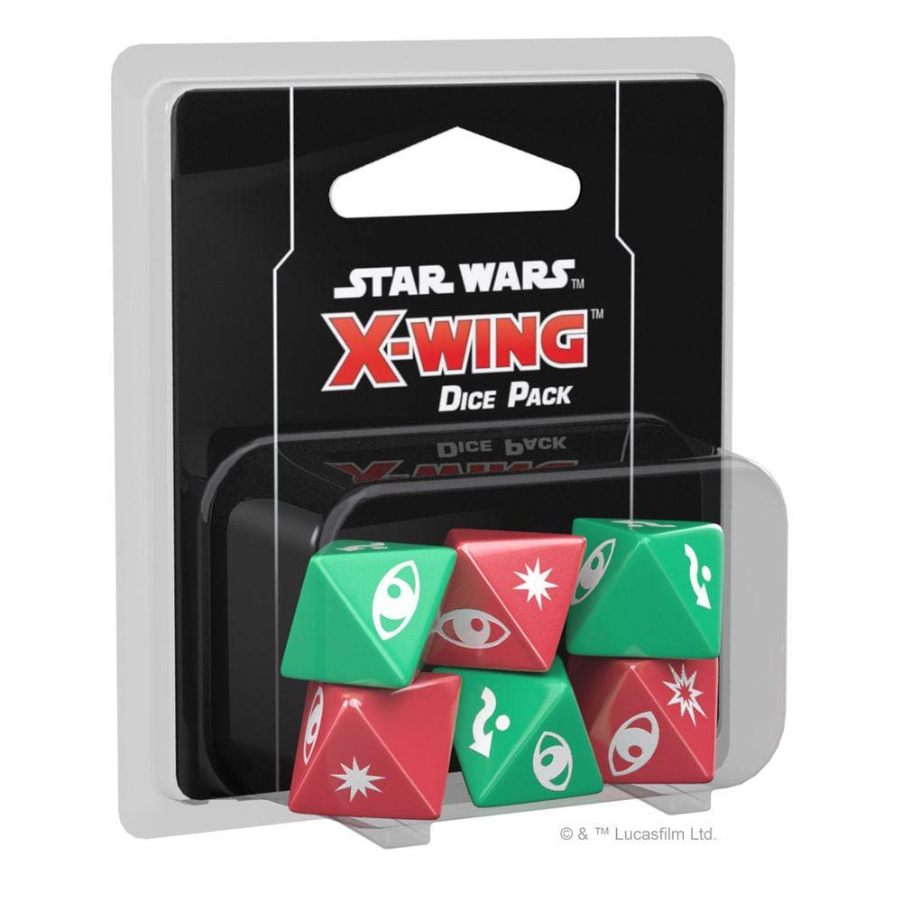 Pacote de dados do jogo Star Wars X-Wing 2nd Edition Miniatures Game