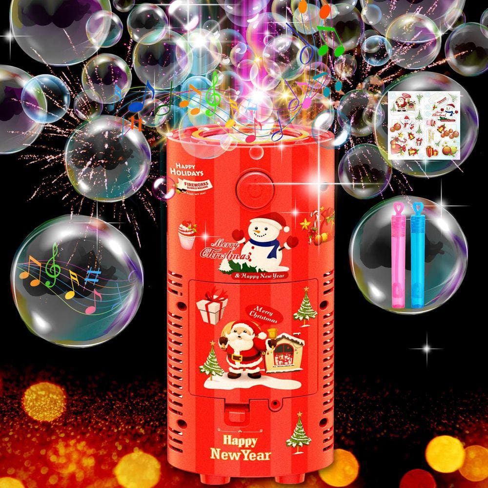 Bubble Machine FUNNYB&G Fireworks com 2 músicas e mais de 18.000 bolhas