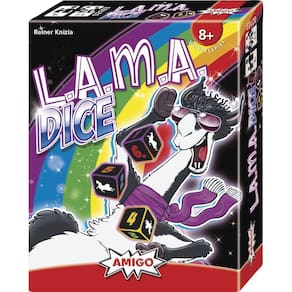 Jogo de cartas AMIGO LAMA Dice 2103, multicolorido, 1 pacote
