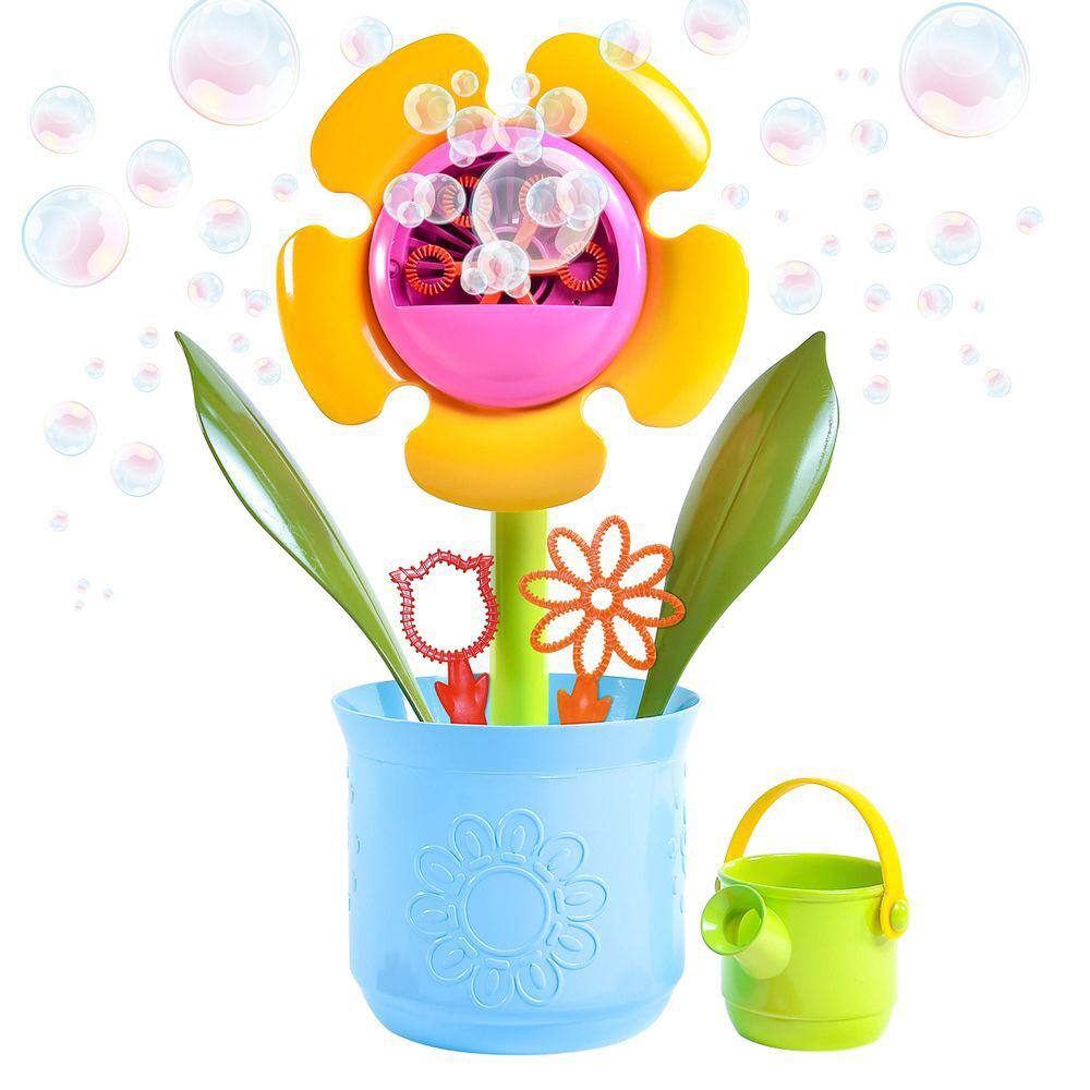 Máquina de bolhas para vasos de flores Maxx Bubbles com solução e varinha