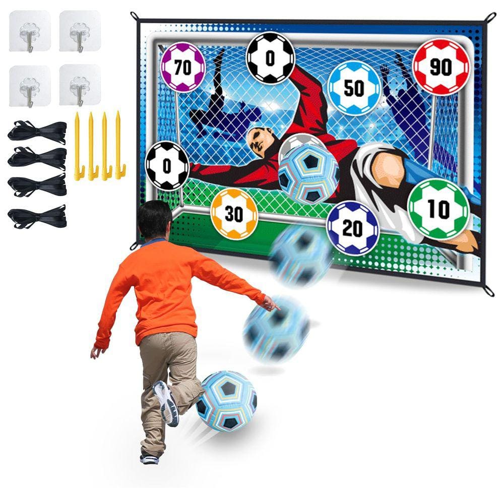 Conjunto de jogos de futebol Enjoyfly para crianças, interno/externo